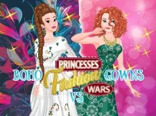 Princesses Fashion Wars: Boho VS Gowns